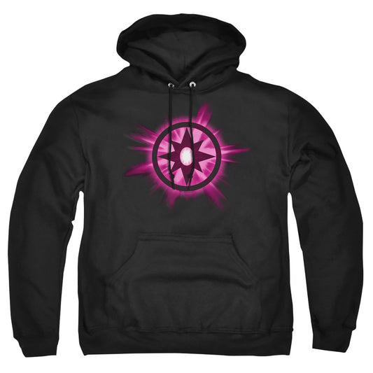 Green Lantern Sapphire Glow Mens Hoodie Black Officially Licensed