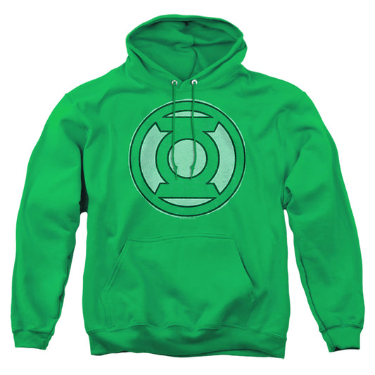 Green Lantern Hand Me Down Mens Hoodie Kelly Green Officially Licensed