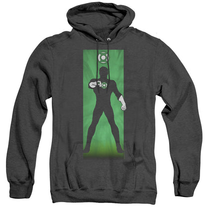 Dc Green Lantern Block Mens Heather Hoodie Black Officially Licensed