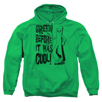 Gumby Cool Green Mens Hoodie Kelly Green