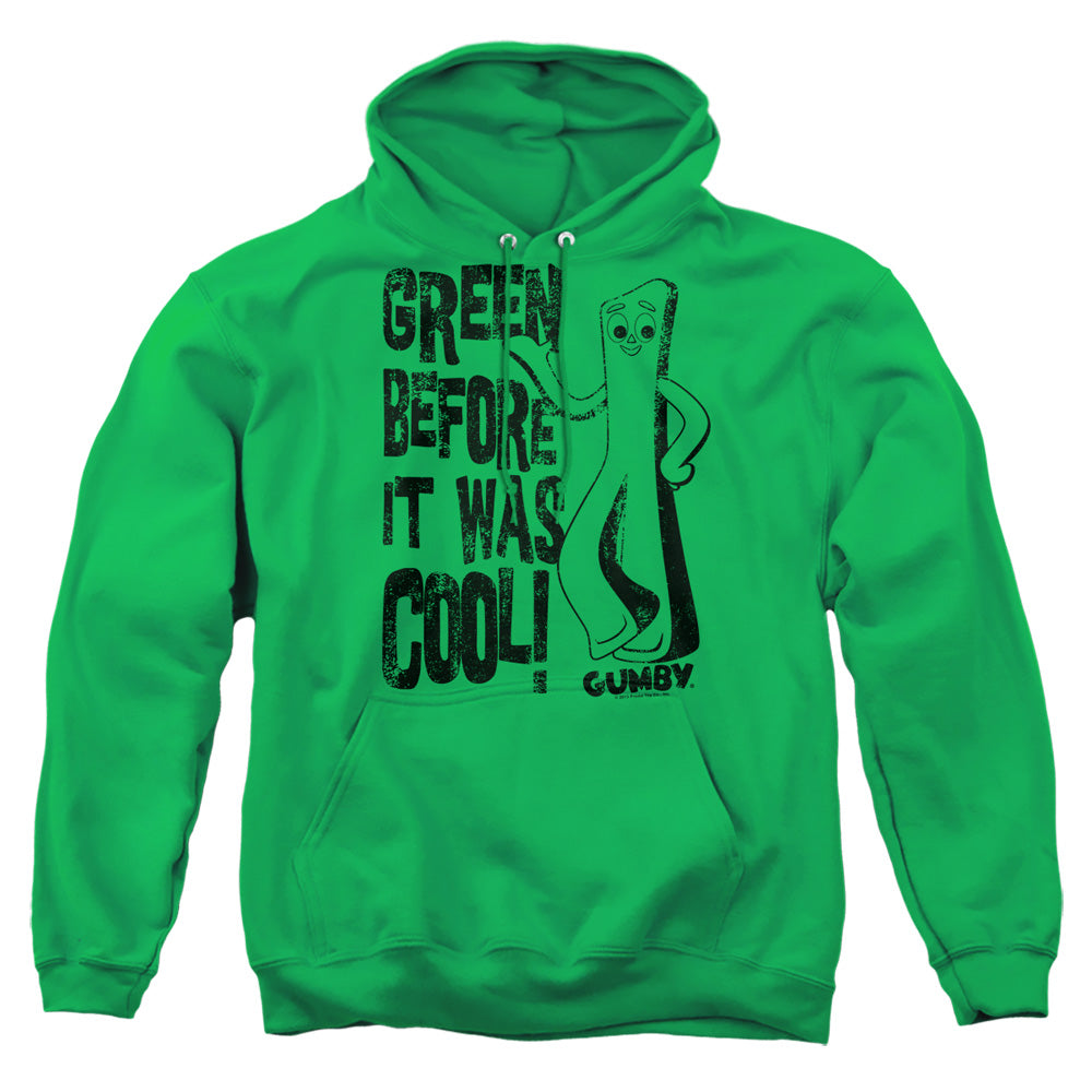 Gumby Cool Green Mens Hoodie Kelly Green