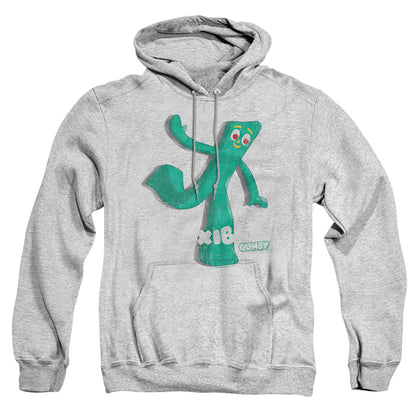 Gumby Flex Mens Hoodie Athletic Heather