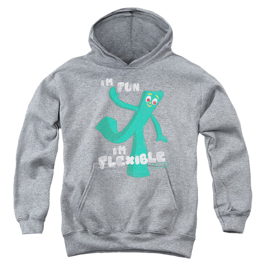 Gumby Flex Kids Youth Hoodie Heather