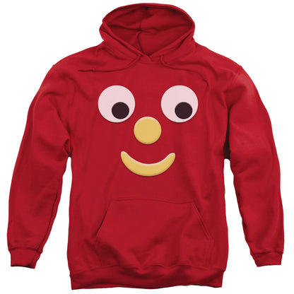 Gumby Blockhead J Mens Hoodie Red