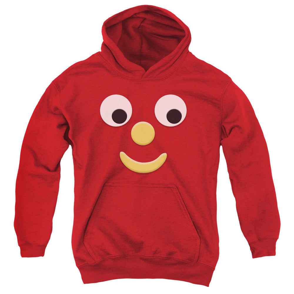 Gumby Blockhead J Kids Youth Hoodie Red