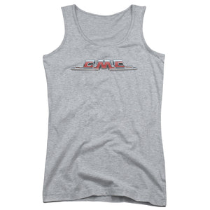 Gmc Chrome Logo Womens Tank Top Shirt Athletic Heather