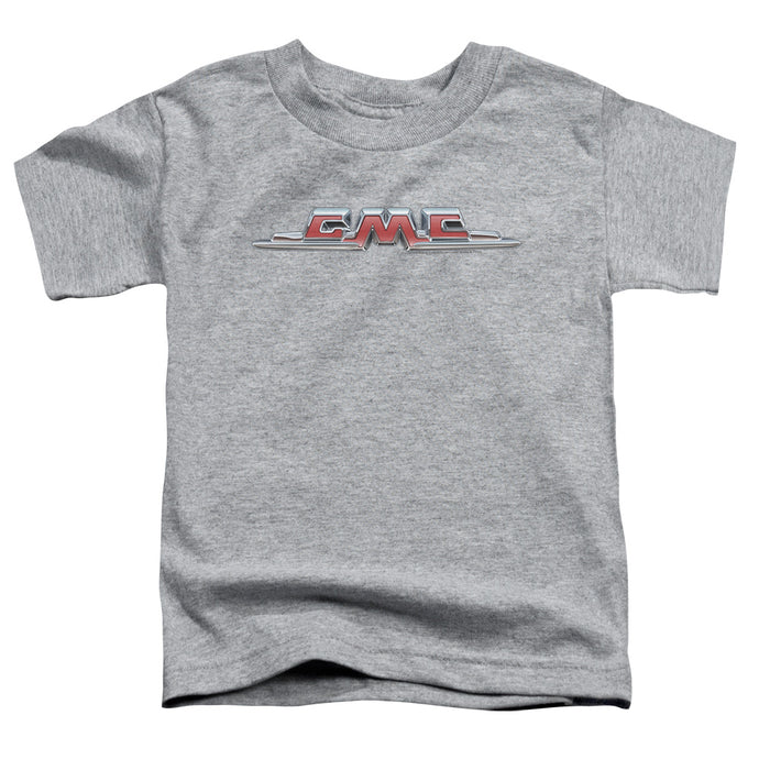 Gmc Chrome Logo Toddler Kids Youth T Shirt Athletic Heather