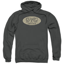 Load image into Gallery viewer, Gmc Vintage Oval Logo Mens Hoodie Charcoal