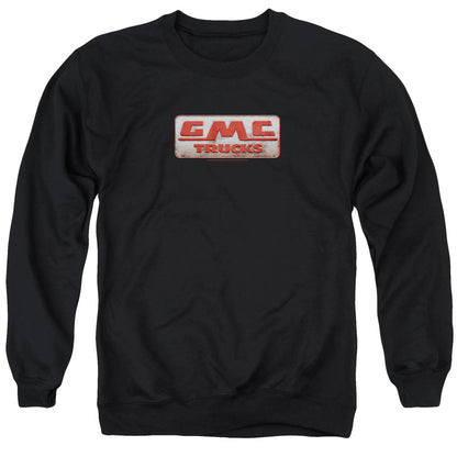 Gmc Beat Up 1959 Logo Mens Crewneck Sweatshirt Black