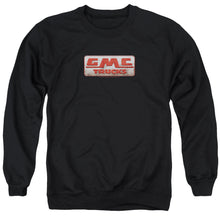 Load image into Gallery viewer, Gmc Beat Up 1959 Logo Mens Crewneck Sweatshirt Black