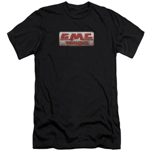 Gmc Beat Up 1959 Logo Premium Bella Canvas Slim Fit Mens T Shirt Black