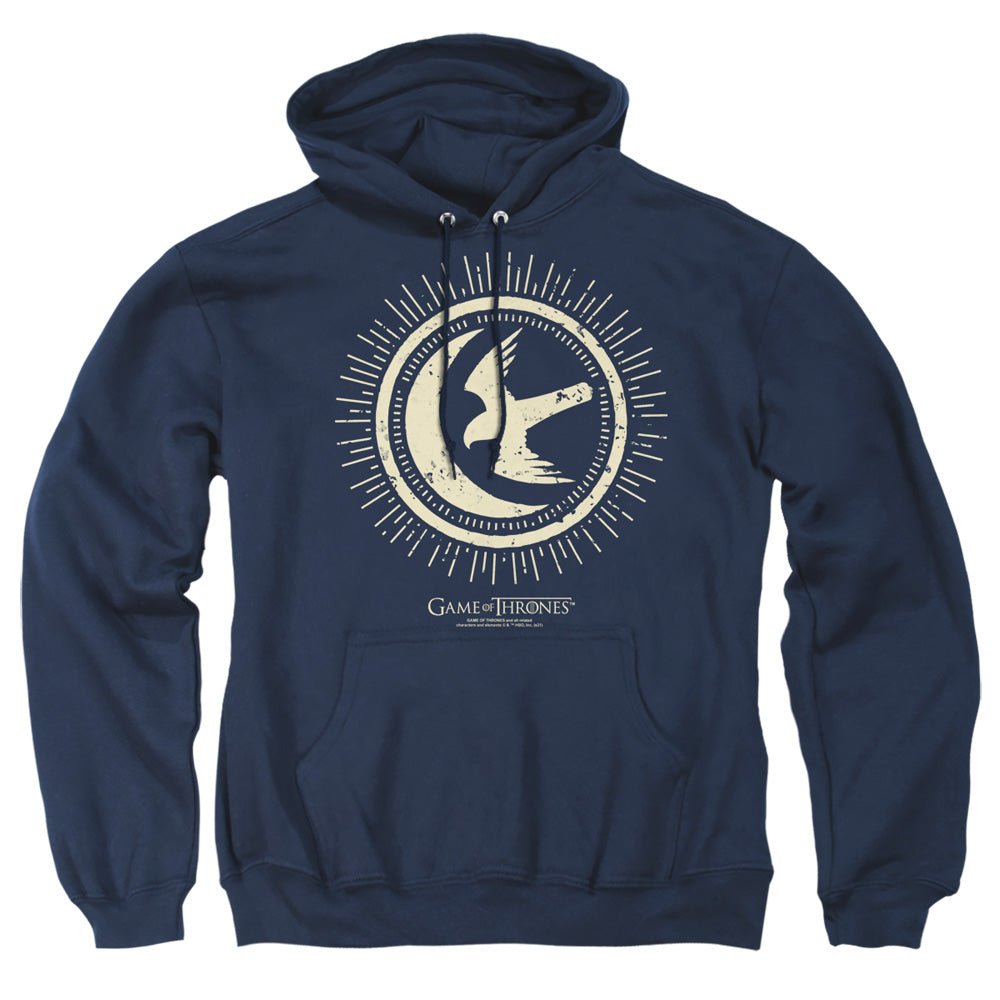 Game Of Thrones Arryn Burst Sigil Mens Hoodie Navy