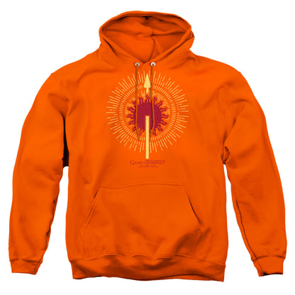 Game Of Thrones Martell Burst Sigil Mens Hoodie Orange