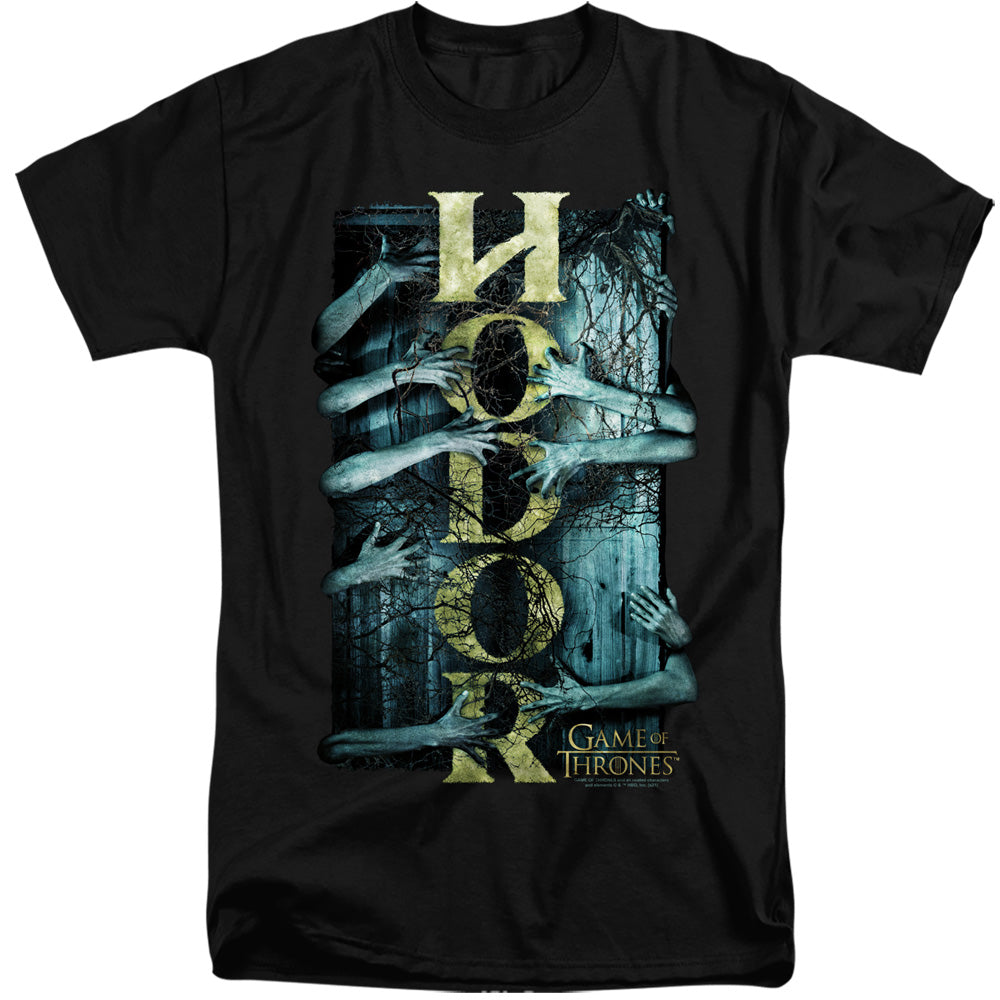 Game Of Thrones Hodor Mens Tall T Shirt Black