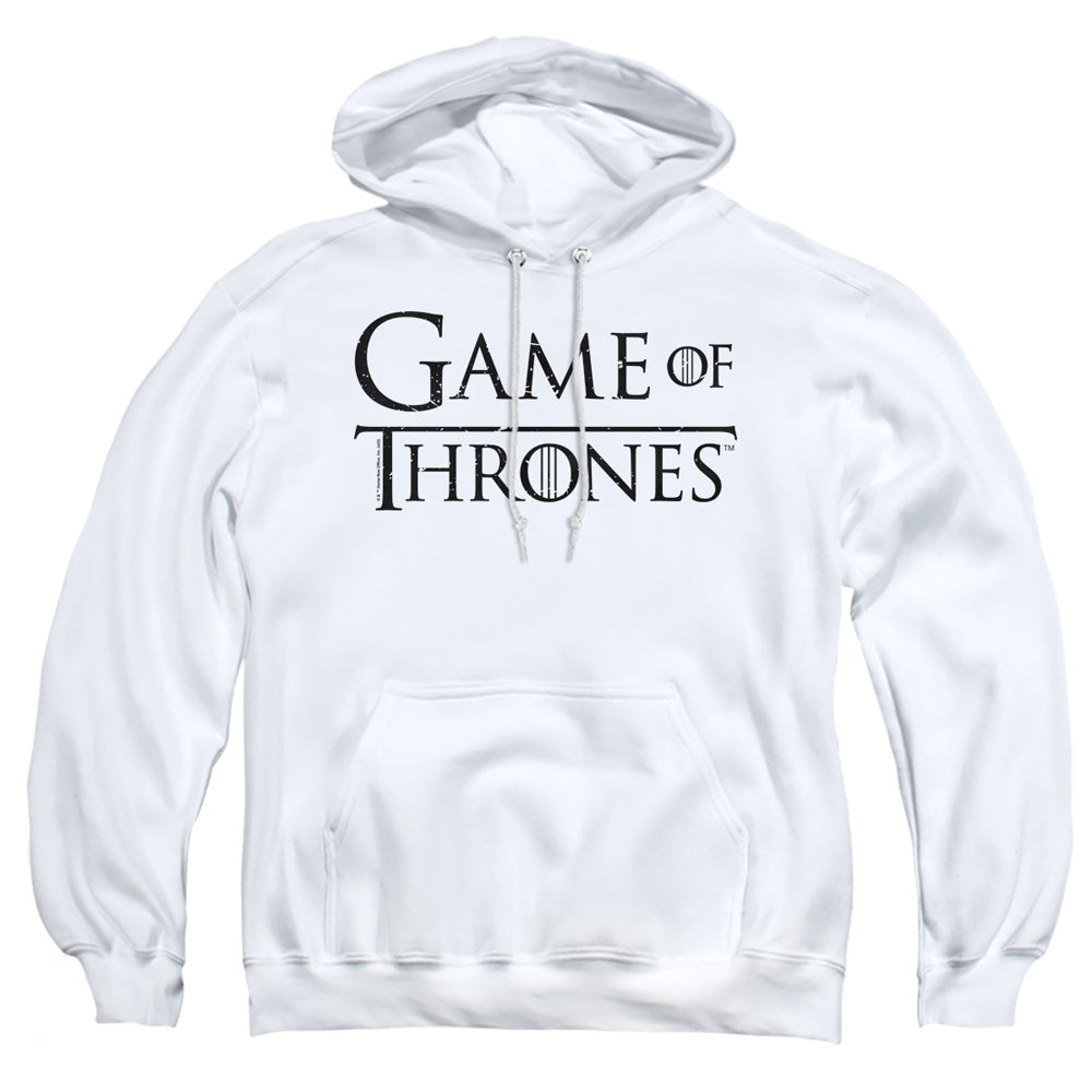 Game Of Thrones Logo 2 Mens Hoodie White