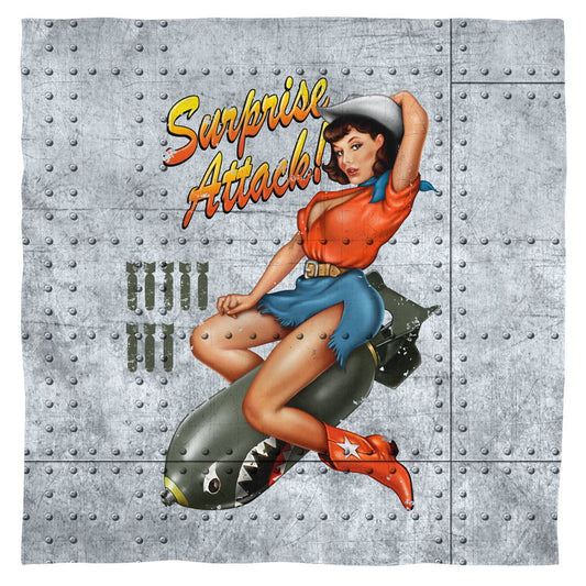 Cowgirl Rocket Bomber Surprise Attack Bandana