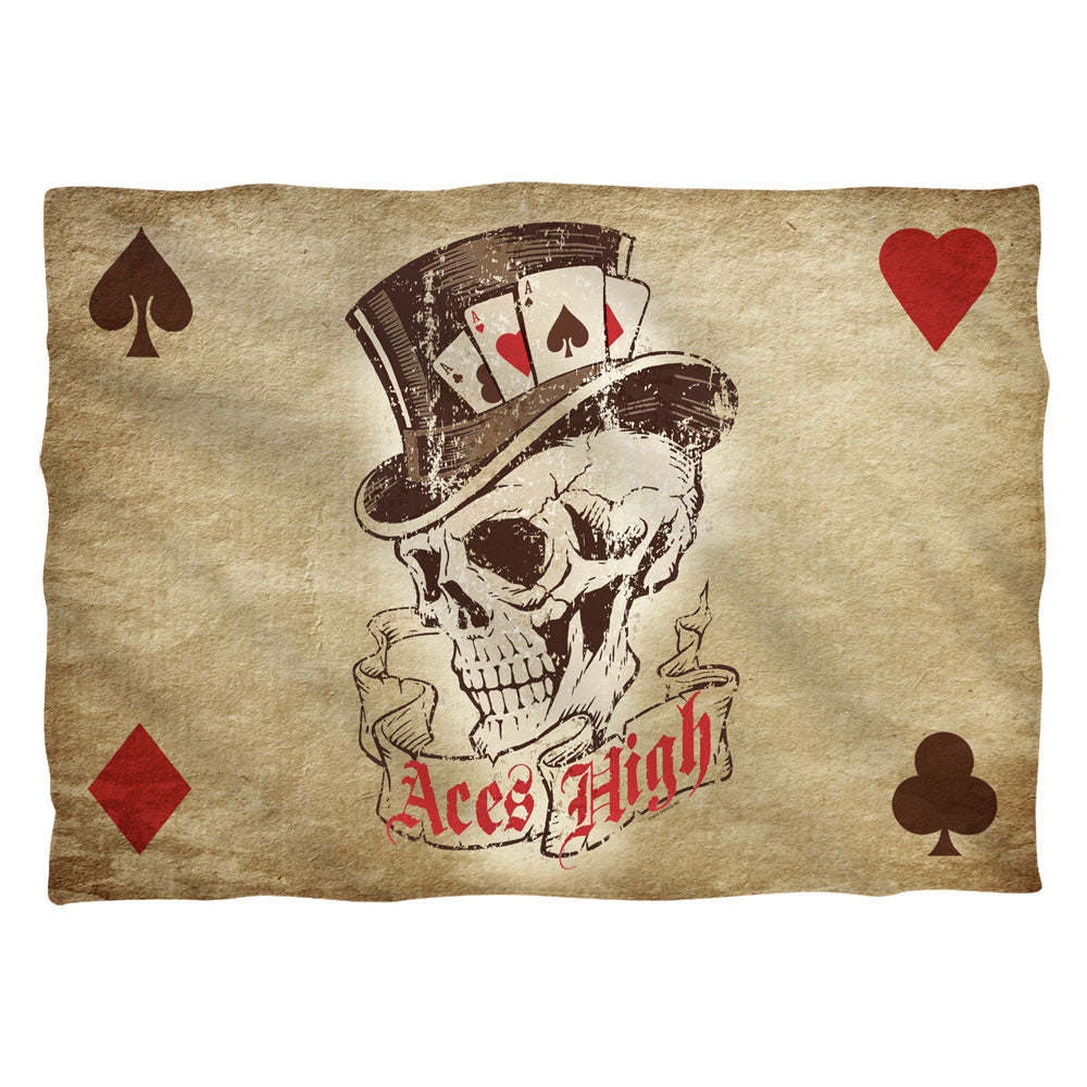 Aces High Cards Pillow Case