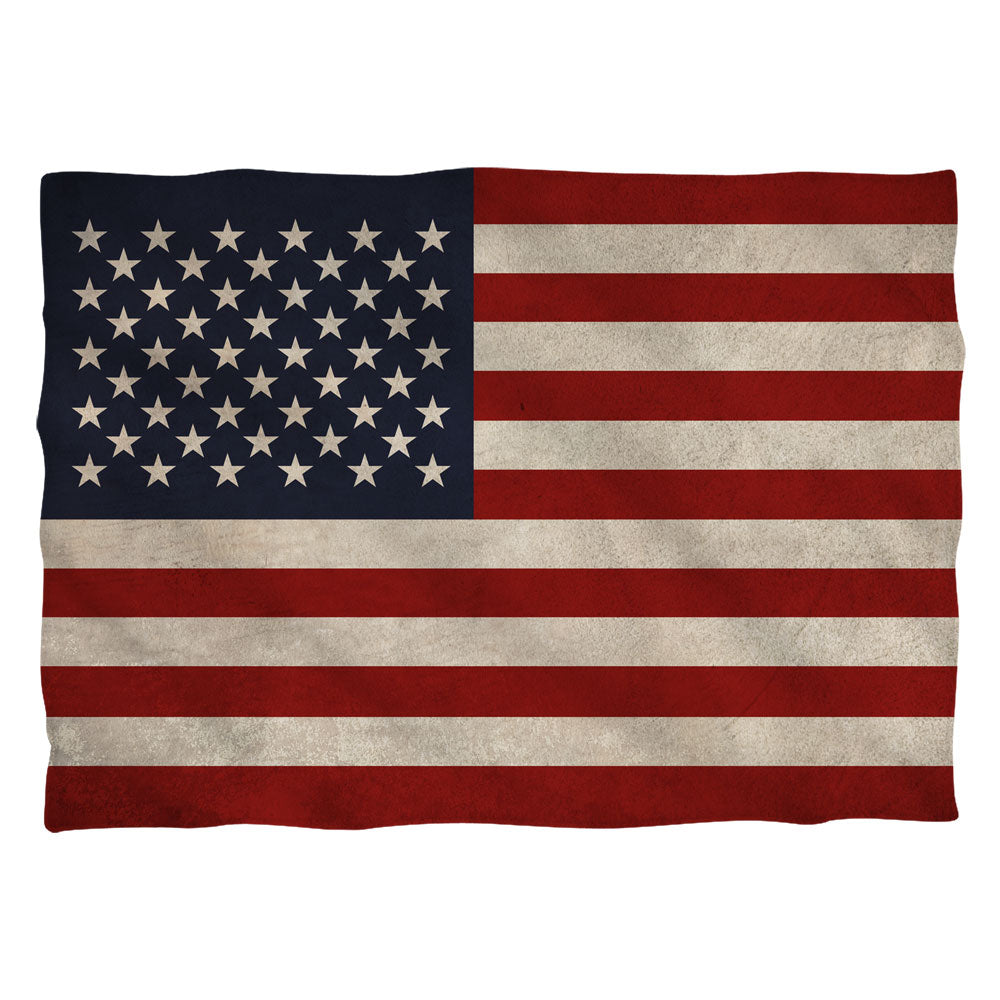 Old American Flag World Flags Pillow Case