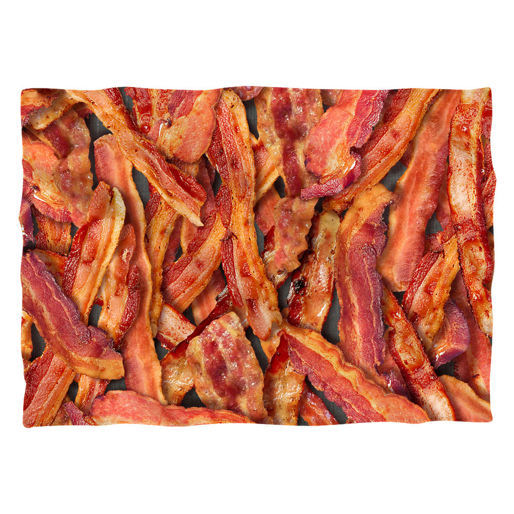 Bacon Collage Food Pillow Case