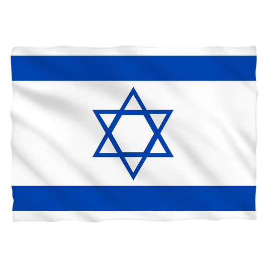 Israeli Flag World Flags Pillow Case