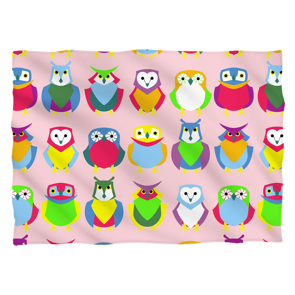 Owls Animal Pillow Case