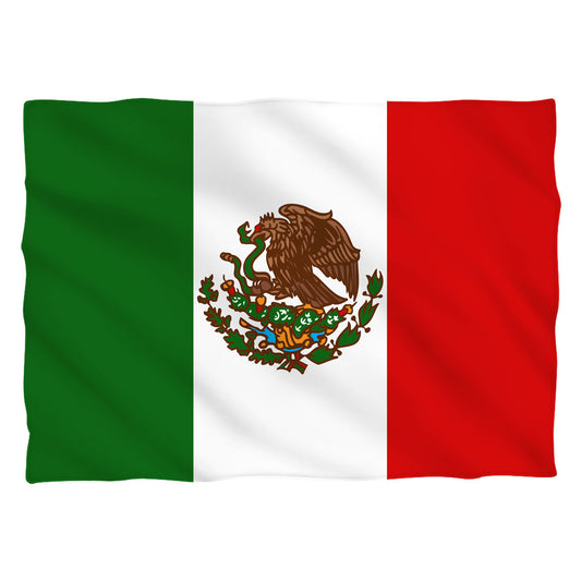 Mexico Flag World Flags Pillow Case