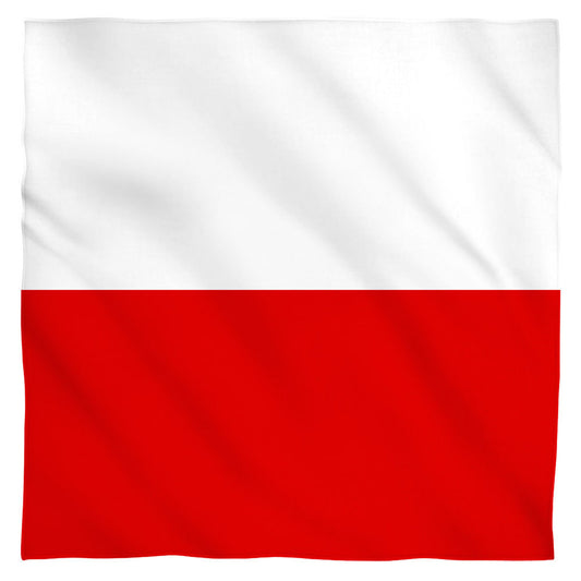 Polish Flag World Flags Bandana