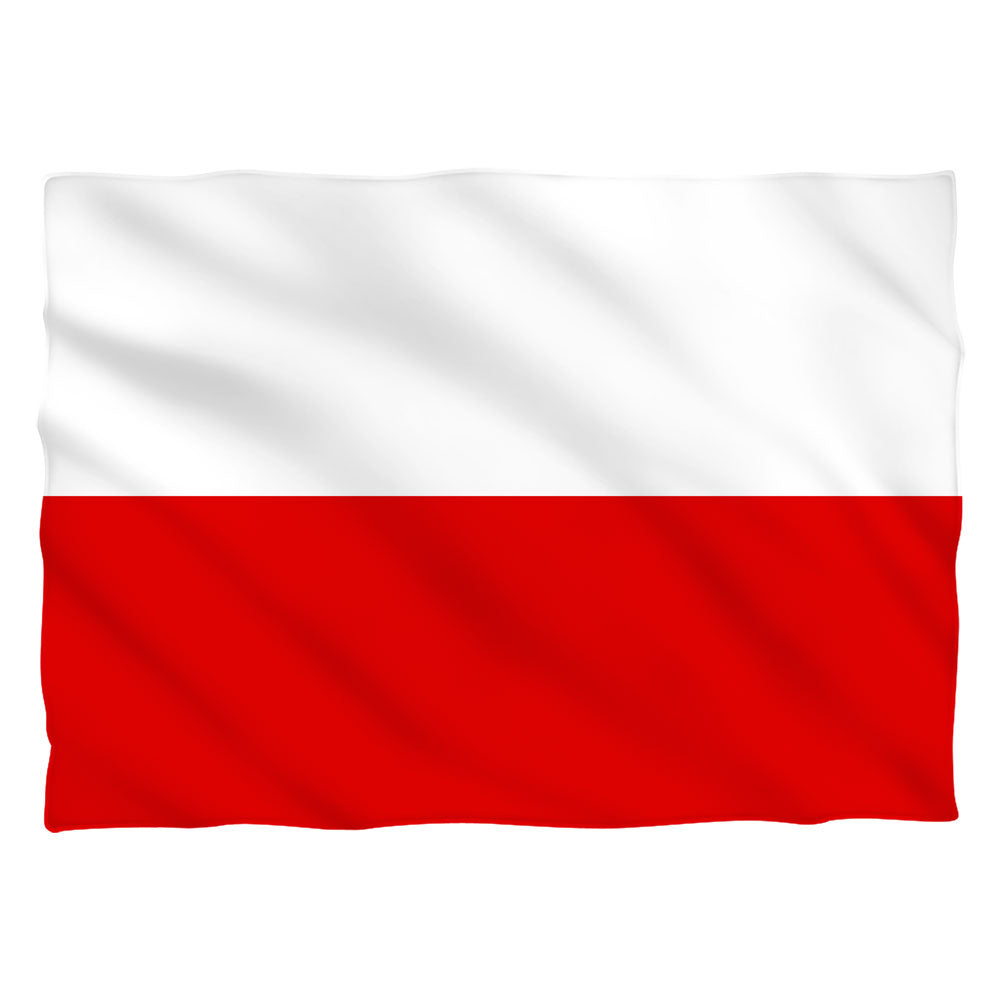 Polish Flag World Flags Pillow Case