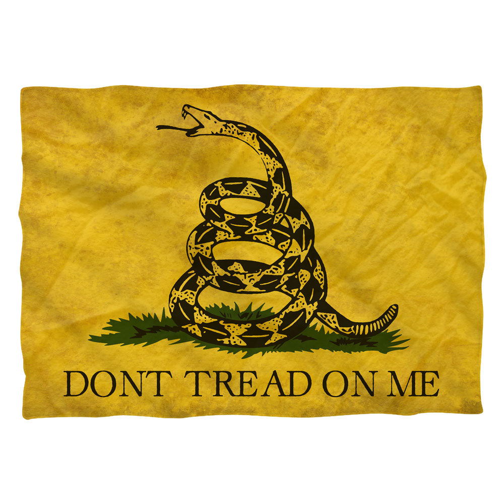 Dont Tread On Me Distressed Flag Pillow Case