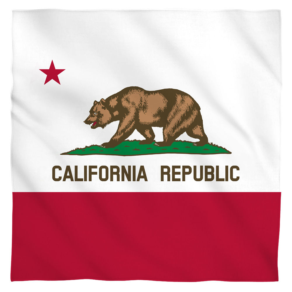 California Flag USA State Flag Bandana