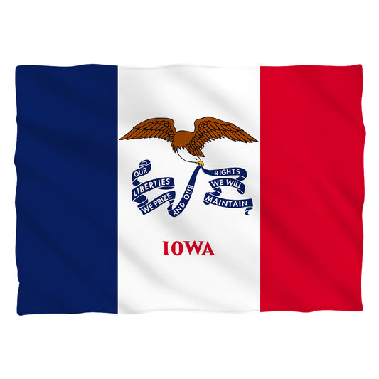 Iowa Flag USA State Flag Pillow Case