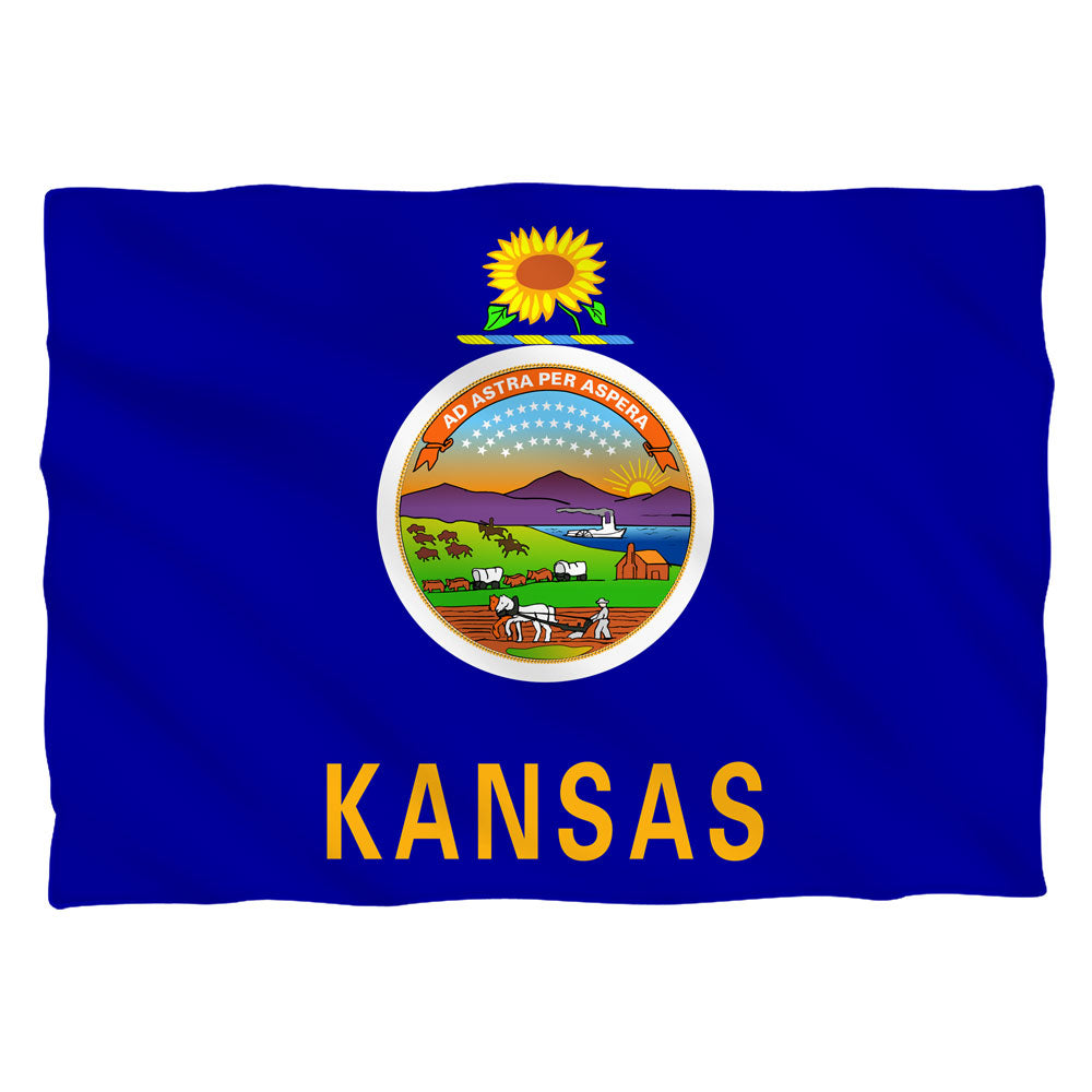 Kansas Flag USA State Flag Pillow Case