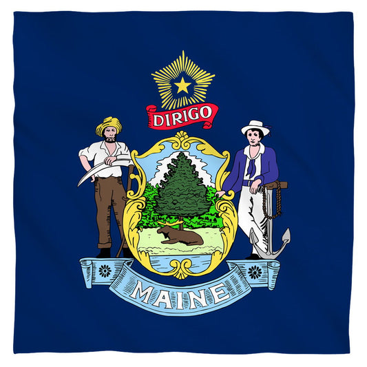 Maine Flag USA State Flag Bandana