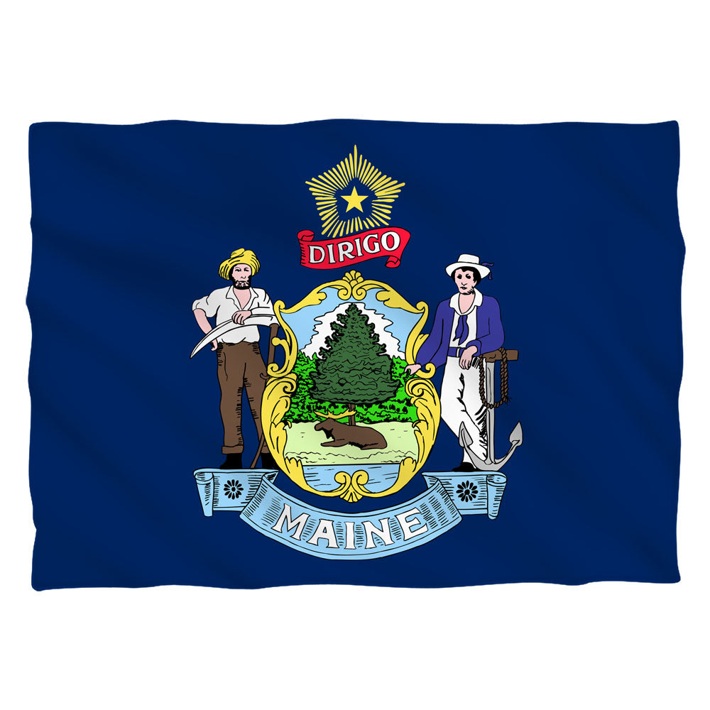 Maine Flag USA State Flag Pillow Case