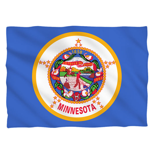 Minnesota Flag USA State Flag Pillow Case