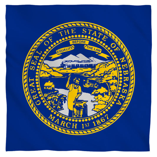 Nebraska Flag USA State Flag Bandana