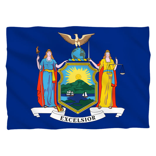 New York Flag USA State Flag Pillow Case