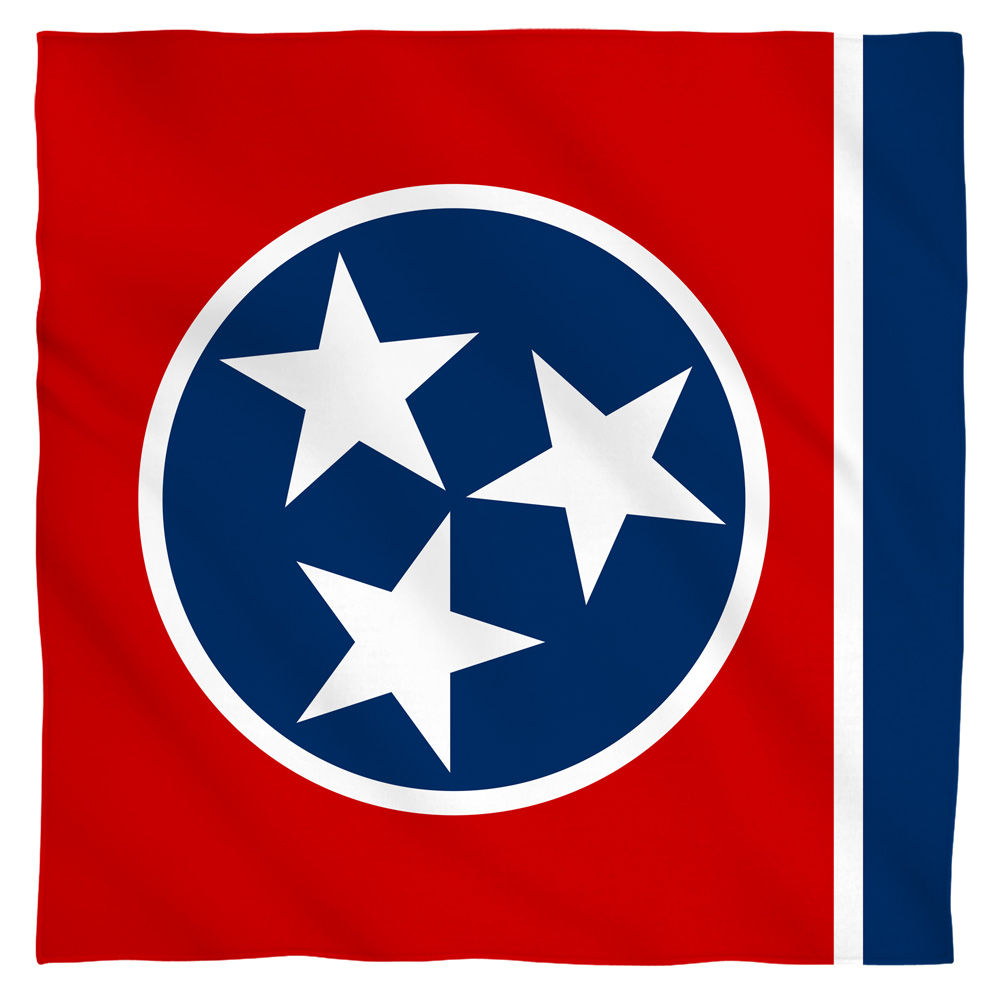 Tennessee Flag USA State Flag Bandana