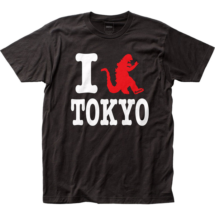 Godzilla I Godzilla Tokyo Mens T Shirt Black