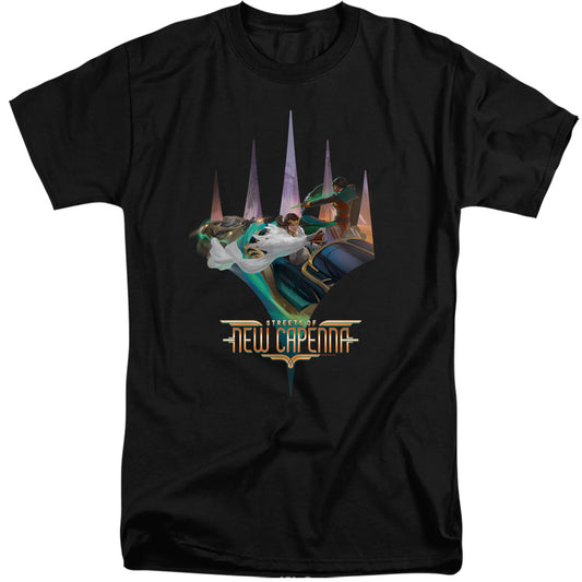 Magic The Gathering Planeswalker Logo Mens Tall T Shirt Black