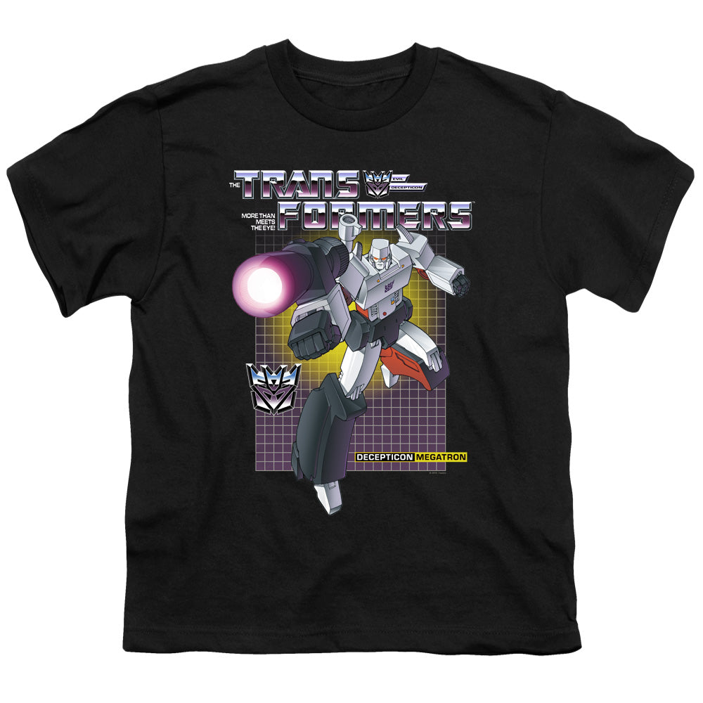 Transformers Megatron Kids Youth T Shirt Black