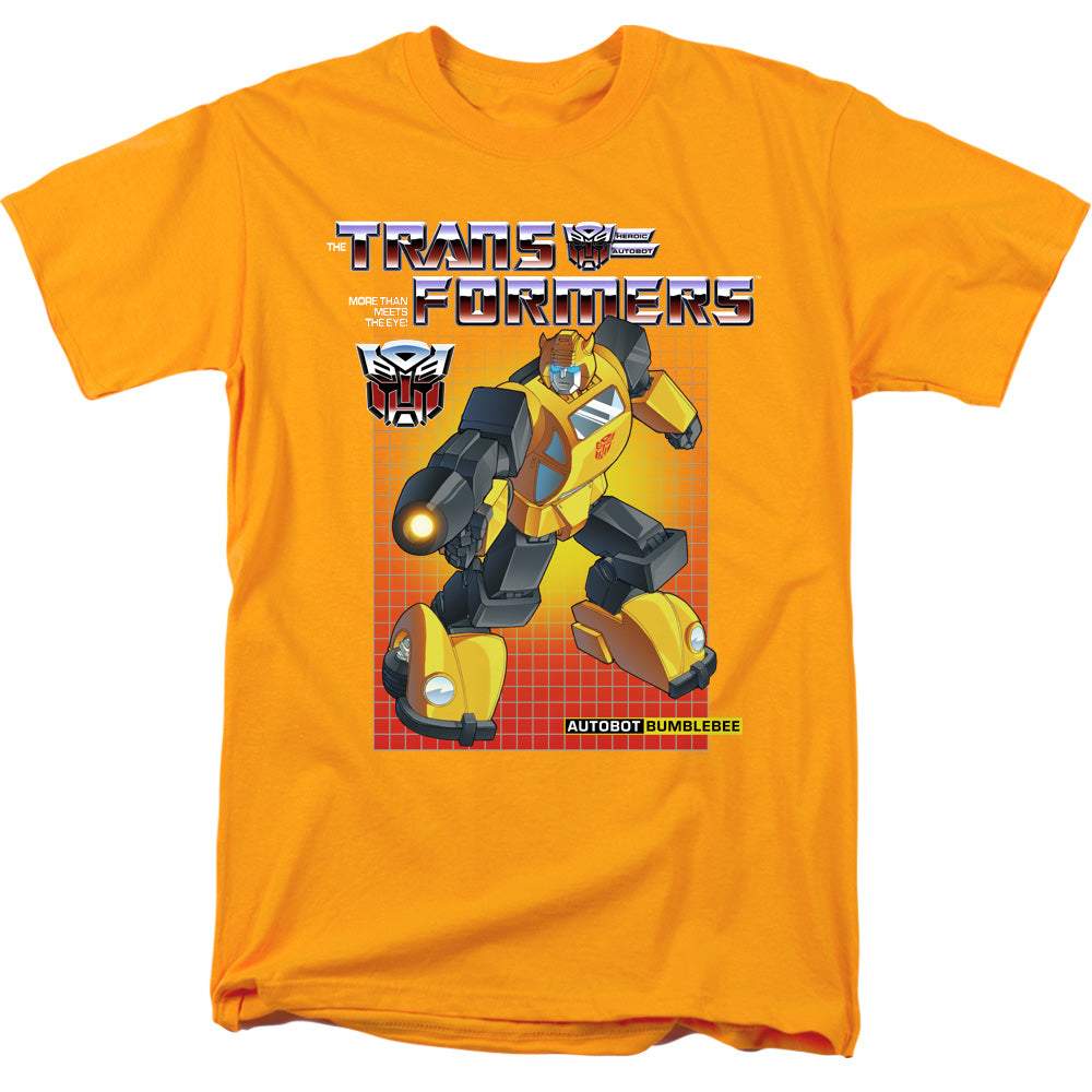 Transformers Bumblebee Mens T Shirt Gold