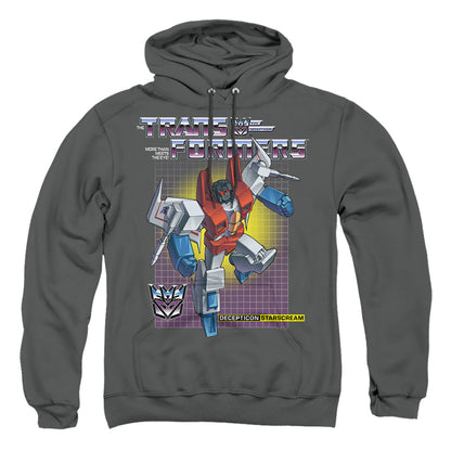 Transformers Starscream Mens Hoodie Charcoal