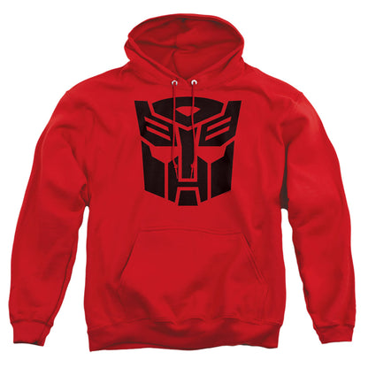 Transformers Autobot Mens Hoodie Red