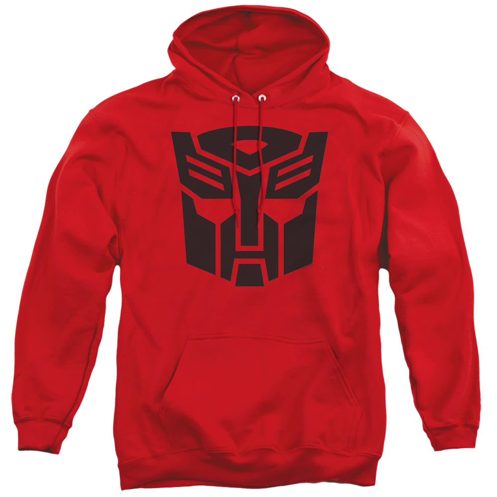 Transformers Autobot Mens Hoodie Red