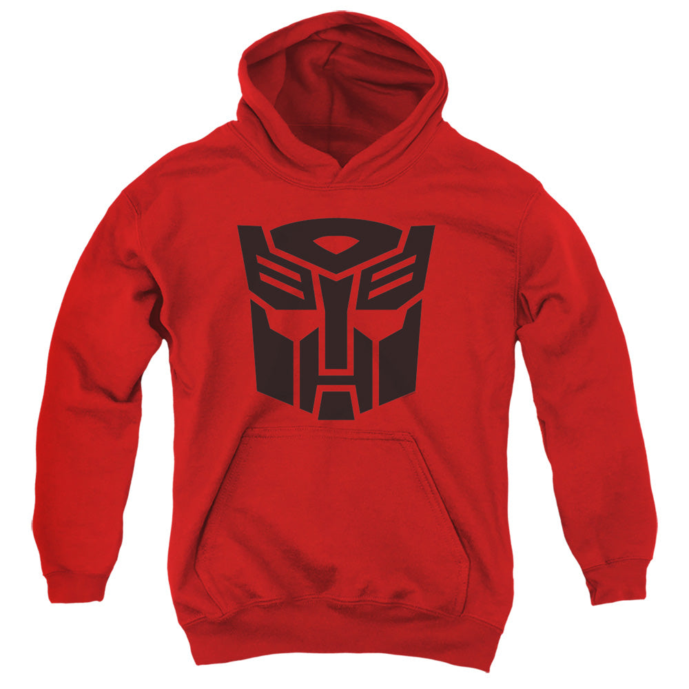 Transformers Autobot Kids Youth Hoodie Red