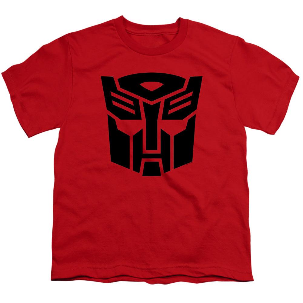 Transformers Autobot Kids Youth T Shirt Red