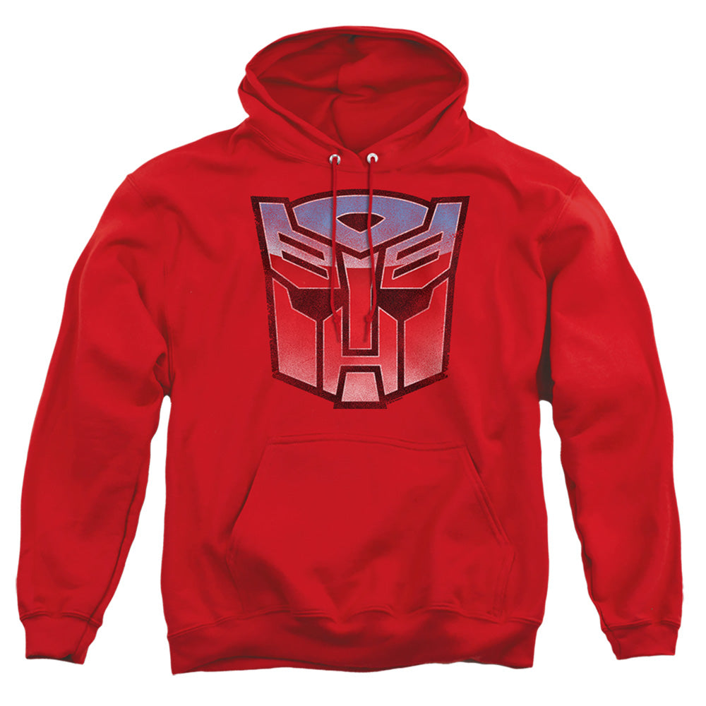 Transformers Vintage Autobot Logo Mens Hoodie Red