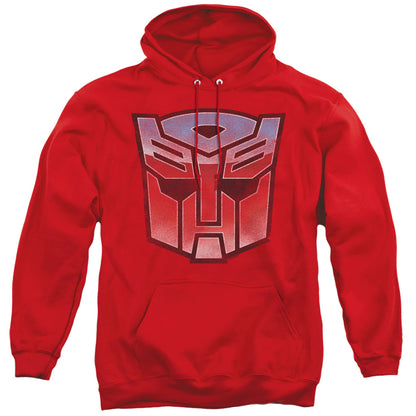 Transformers Vintage Autobot Logo Mens Hoodie Red