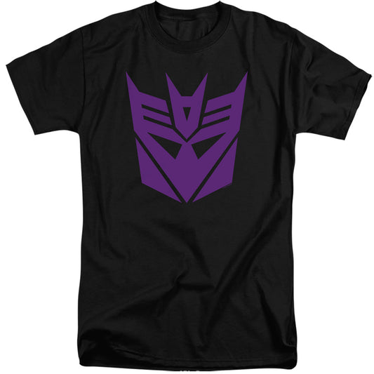 Transformers Decepticon Mens Tall T Shirt Black